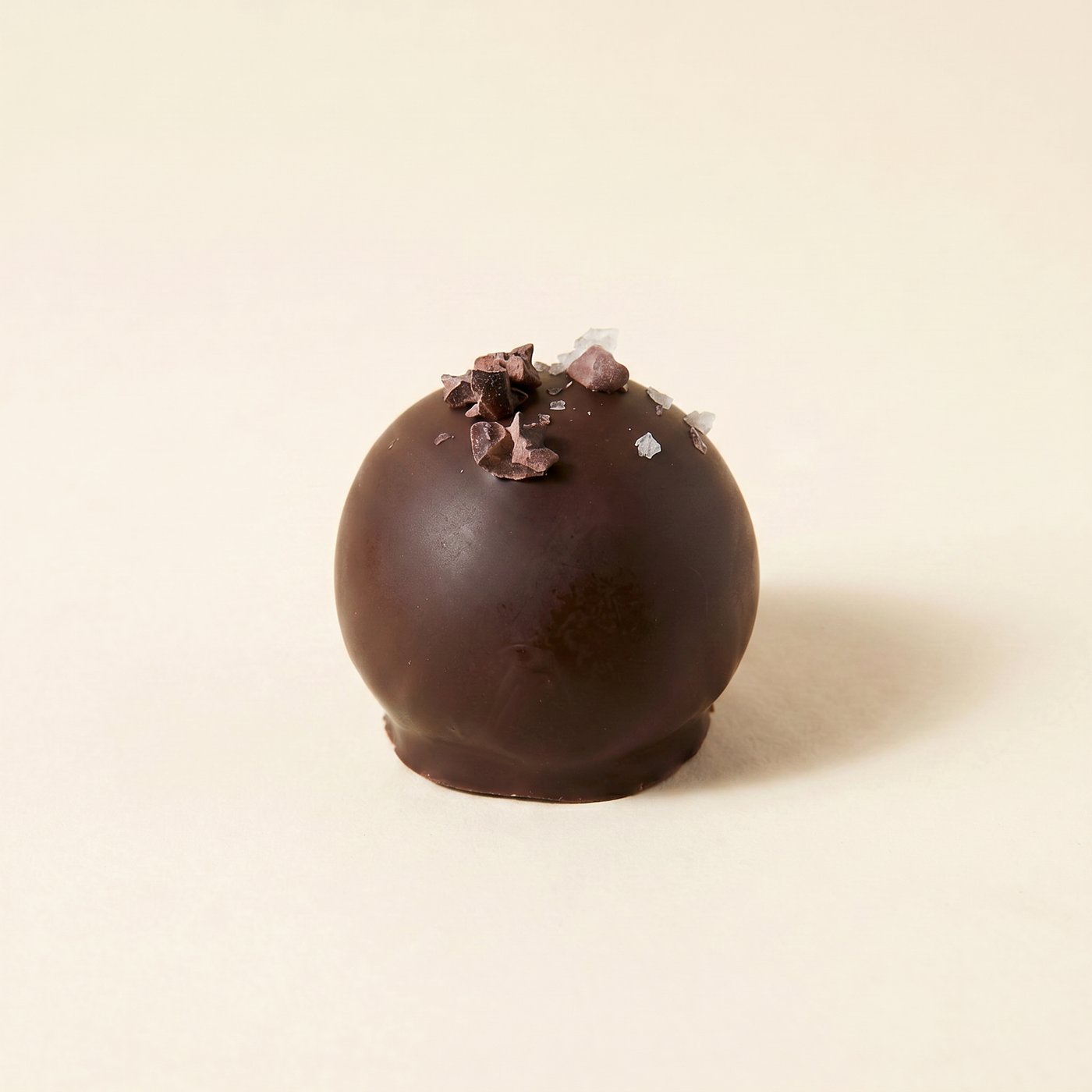 cacao espresso date truffles in 70% dark chocolate